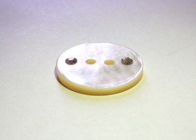 画像3: 最高級白蝶貝ボタン　スワロスキー付き　完全オリジナル　
