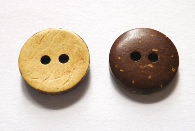 画像3: 木　ヤシ、ココナッツのボタン CO-104