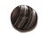 画像1: マッセル貝　貴重で珍しい貝ボタン　MS-110 黒系　2穴 (1)