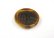 画像1: 本水牛ボタン　　貴重な茶色　最高級の凝ったビンテージ加工 1050VI (1)