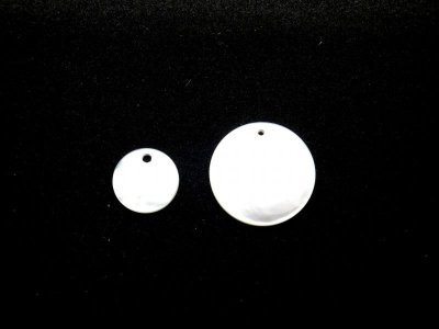 画像4: 貝パーツ　丸型　白蝶貝 SH-2125