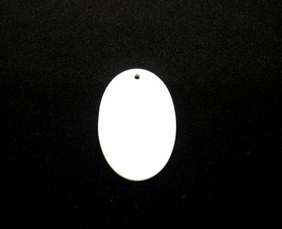 画像1: 貝パーツ　楕円型　白蝶貝 SH-2139