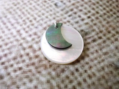 画像8: 貝パーツ　丸型　白蝶貝 SH-2125