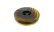 画像2: 本水牛ボタン  細い2穴のイタリアモデル　貴重な茶色 BH-1 (2)