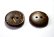 画像3: 木　ヤシ、ココナッツのボタン CO-283　お皿型　2穴　両面使えます (3)