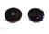 画像4: 本水牛ボタン  シンプルな真っ平ら型2穴　糸道付で安心　黒　No. 630
