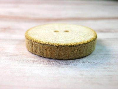 画像3: 天然木　枝輪切りボタン　マットな消し　パーツにも最適　2穴