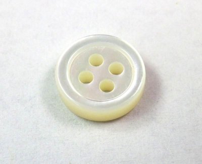 画像6: 白蝶貝 貝ボタン 3mm厚　最高級 ボタンダウンシャツ1着分 セット販売 SH-117-3mm