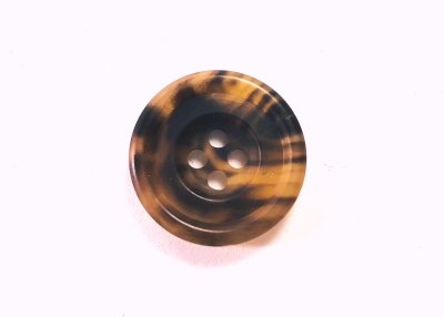 画像6: 本水牛ボタン　スーツ(1)着分　シックなつや消し　貴重な茶色　定番型　No.530