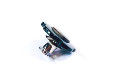 画像9: 花型のラペルピン・ブートニエール　ピンバッチ　B-MOP 黒蝶貝