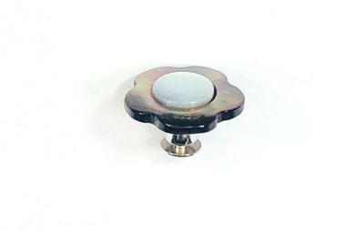 画像6: 花型のラペルピン・ブートニエール　ピンバッチ　B-MOP 黒蝶貝