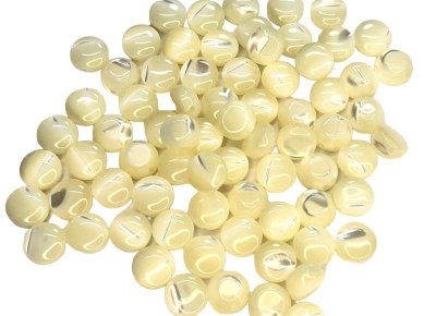 画像10: 高瀬貝 貝ボタン   小さなコロコロした可愛い裏穴ボタン　SH-2584