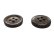 画像7: 木 ヤシ ココナッツのボタン  シャツ1着分set　黒いヤシボタン CO-290 4穴