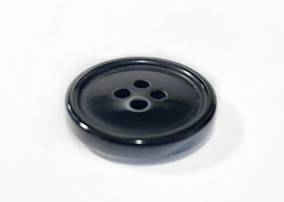 画像4: 本水牛ボタン  スーツ(1)着分 黒色 ツヤ有り No.1058