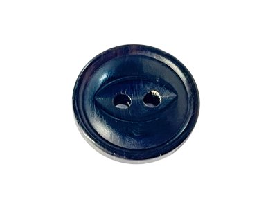 画像4: 本水牛ボタン　かわいいネコ目.猫目型　ツヤの黒色　2H　No.1060