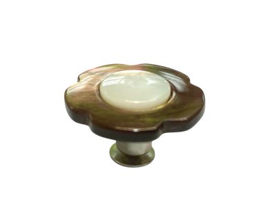 画像4: 花型のラペルピン・ブートニエール　ピンバッチ　Br-MOP 茶蝶貝