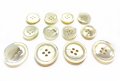 白蝶貝 貝ボタン スーツ1着分セット　裏面までこだわりぬいた最高級　SH-2217