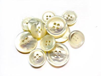 画像5: 白蝶貝 貝ボタン スーツ1着分セット　裏面までこだわりぬいた最高級　SH-2217