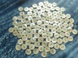 白蝶貝  貝ボタン No.1104　皿型　2穴　11.5mm 大量100個セット