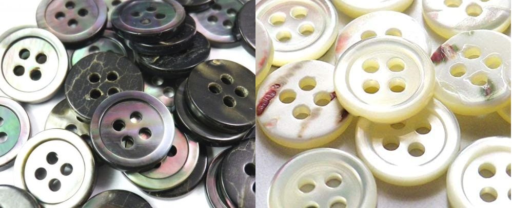貝ボタン セット｜貝ボタンを安く通販 メイドインジャパン品質の貝のボタンをセットで安く販売いたします。