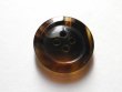 画像1: 本水牛ボタン  オリジナル型　貴重な濃い茶色　ツヤ有り　No.1024-DMB (1)