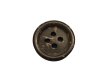 画像5: 木 ヤシ ココナッツのボタン  シャツ1着分set　黒いヤシボタン CO-290 4穴 (5)